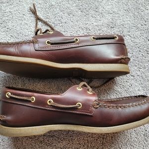 Leather Sperry top-sider boat shoes 👞 10.5